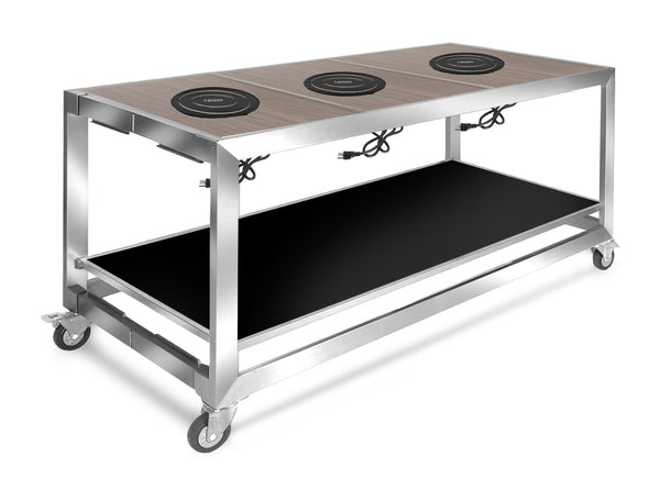 Spring Induction Table Hub Induction Banquet Table – W3 Sales
