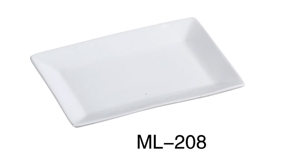 Yanco Main Land Chinaware 8 x 5" RECTANGULAR PLATE