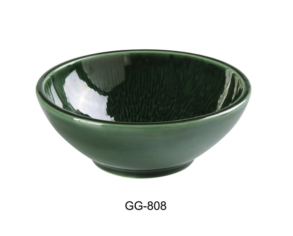 Yanco Green Gem Chinaware 8-1/8" X 2-5/8" NOODLE BOWL 32 OZ