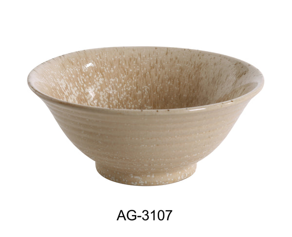 Yanco Agate Chinaware 7 1/2" X 3 1/4" NOODLE BOWL 30 OZ