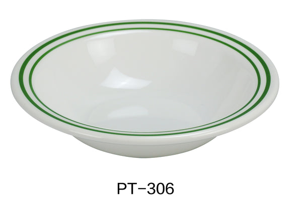 Yanco Pine Tree Melamine 6 1/4" SALAD BOWL 10 OZ, 1 1/2" DEEP