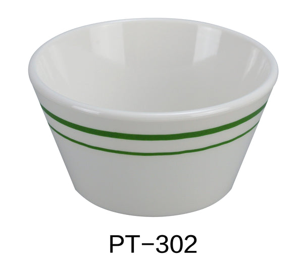 Yanco Pine Tree Melamine 4" X 2"H BOUILLON CUP - 8 OZ