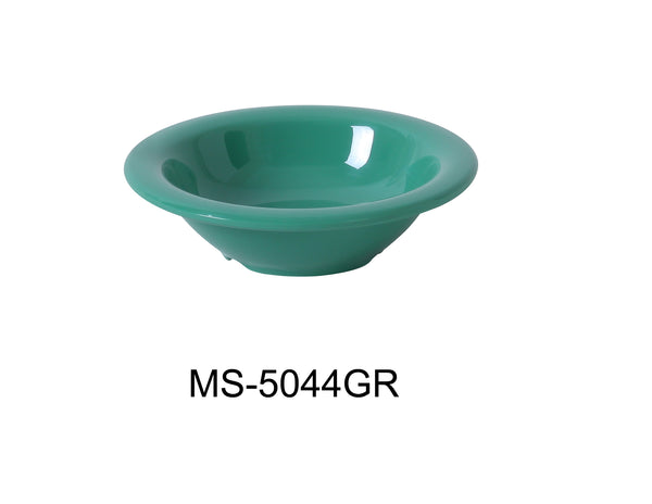 Yanco Milestone Melamine 4 3/4" SALAD BOWL - 4.5 OZ GREEN