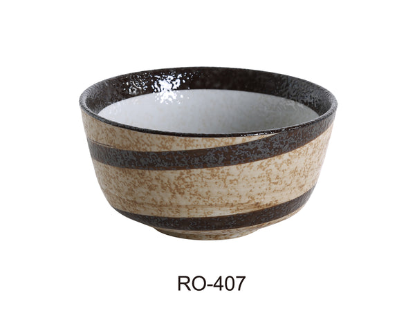 Yanco Rockeye Chinaware 6 1/2" X 3 1/2" BOWL 32 OZ