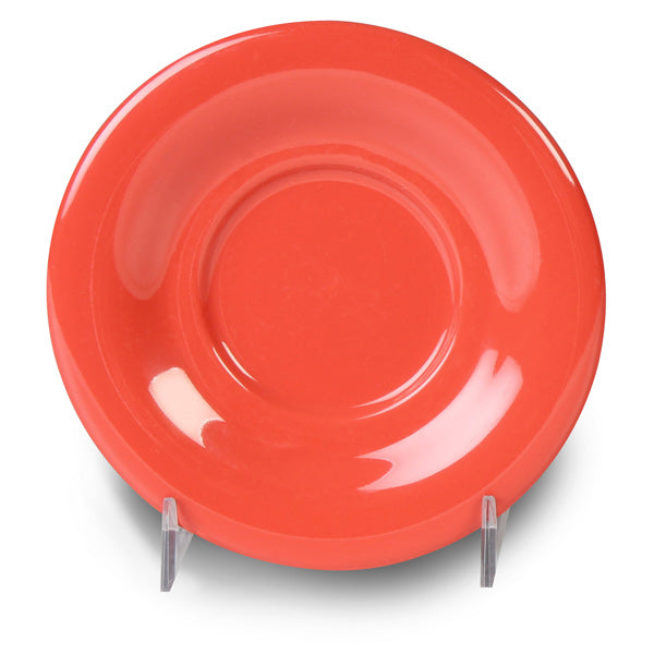 Yanco Milestone Melamine 5 1/2" SAUCER FOR 303/313/5044/9018 ORANGE RED