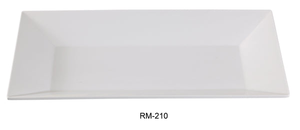 Yanco Rome Melamine 10 X 6" RECTANGULAR PLATE