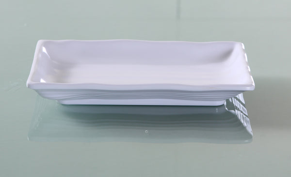 Yanco Osaka Melamine 8" X 5 1/2" DEEP RECTANGULAR PLATE
