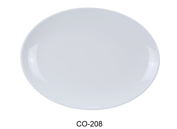 Yanco Coupe Pattern Melamine 8" X 5 1/2" RECTANGULAR PLATTER