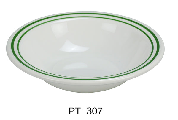 Yanco Pine Tree Melamine 7 1/4" SALAD BOWL 14 OZ, 1 1/2" DEEP