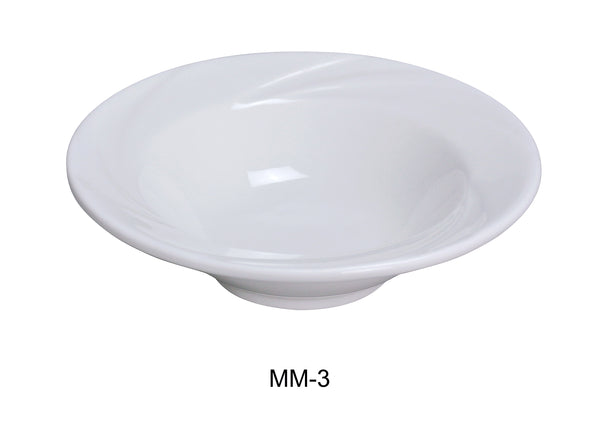 Yanco Miami Chinaware 9" RIM SOUP 10 OZ