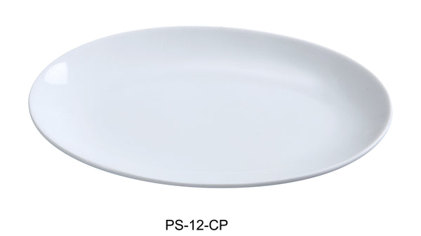 Yanco Piscataway Chinaware 12" X 8 1/4" COUPE PLATTER