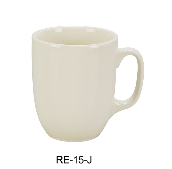 Yanco Recovery Chinaware 3 1/2" X 4 1/2" JOY MUG 15 OZ