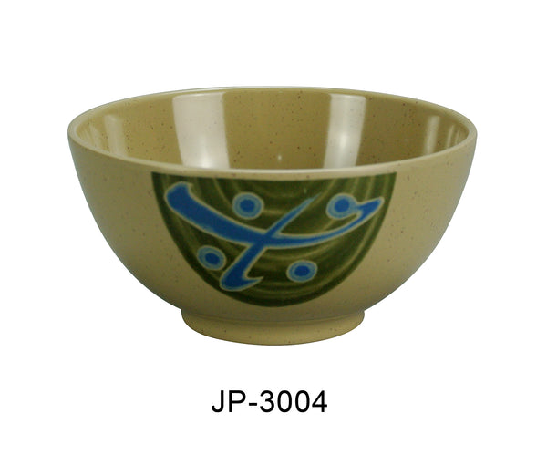 Yanco Japanese Melamine 4 1/2" NANJING BOWL 8 OZ