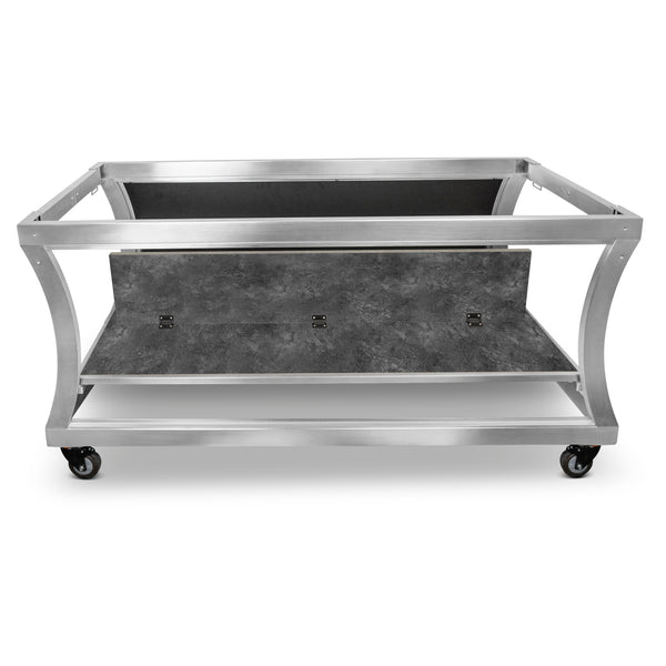 Curved Hub Mobile Buffet Table