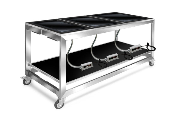 Hub Buffet Hot Plate Table