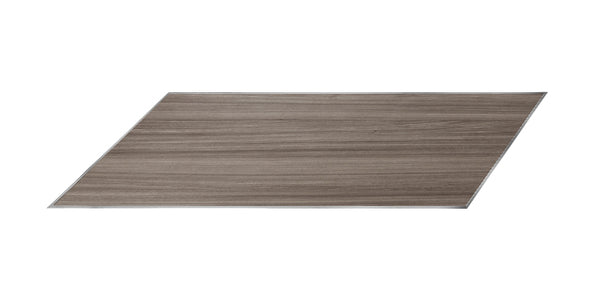 Gray Grained Laminate Bridge Connector, 22"W x 31"D, hooks onto Hub table frames (no hardware required)