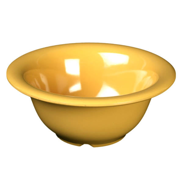 Yanco Milestone Melamine 5 3/8" X 2 1/4"H SOUP BOWL - 10 OZ YELLOW