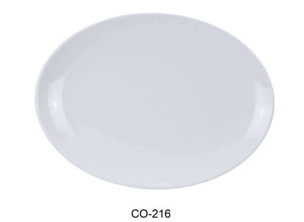 Yanco Coupe Pattern Melamine 16" X 12" RECTANGULAR PLATTER