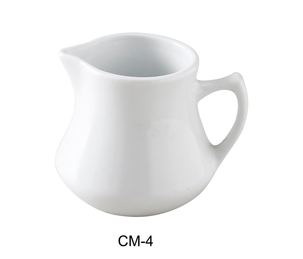 Yanco Accessories Chinaware 2 1/2" X 3 1/4" CREAMER 4 OZ