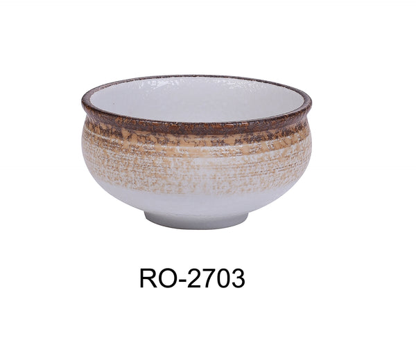 Yanco Rockeye-2 Chinaware 4 1/2" X 2 1/2" ONION SOUP CRACK 10 OZ