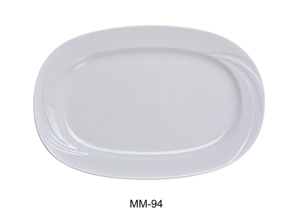 Yanco Miami Chinaware 14" x 10" RECTANGULAR PLATTER