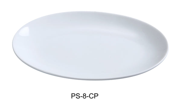 Yanco Piscataway Chinaware 8" X 5 1/2" COUPE PLATTER