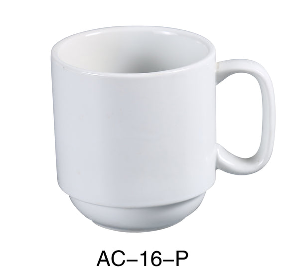 Yanco Abco Chinaware 4" PRIME MUG STACKABLE 16 OZ