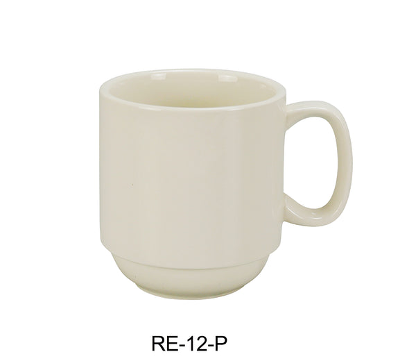 Yanco Recovery Chinaware 3 7/8" X 3 1/2" PRIME MUG STACKABLE 12 OZ