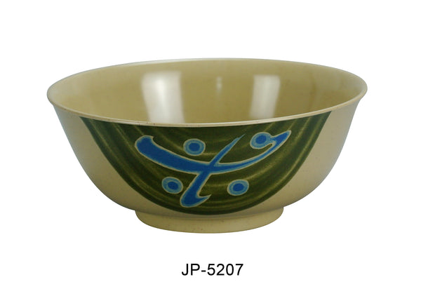 Yanco Japanese Melamine 7" RICE BOWL 22 OZ