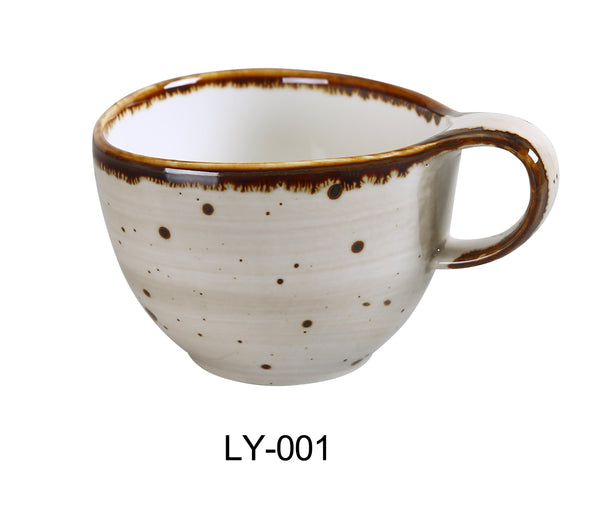 Yanco Lyon Chinaware 4" X 2 5/8" COFFEE/TEA CUP 7 OZ