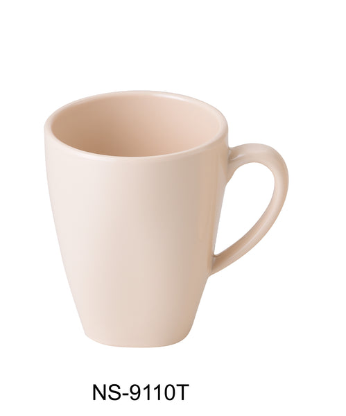 Yanco Nessico Melamine 3 1/4" X 4"H MUG 10 OZ TAN