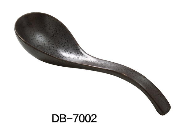 Yanco Diamond Black Chinaware 6.5" SPOON