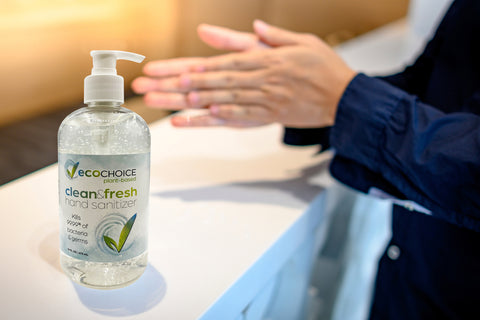 16 oz EcoChoice Hand Sanitizer Clean & Fresh 8/cs_1