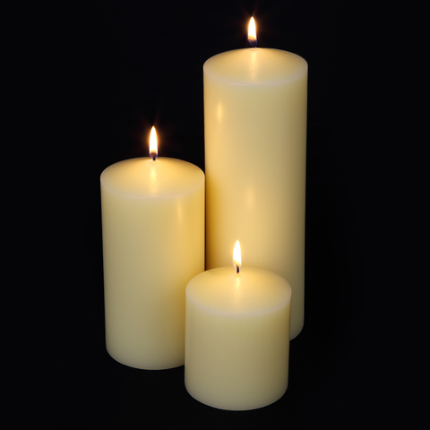 3.5" PILLAR CANDLES IVORY_1