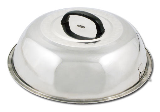 Stainless Steel Wok Cover - 13-3/4"_0