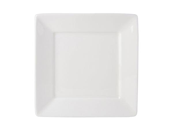 Tuxton Square Plate 8 ½" Napa Pearl White