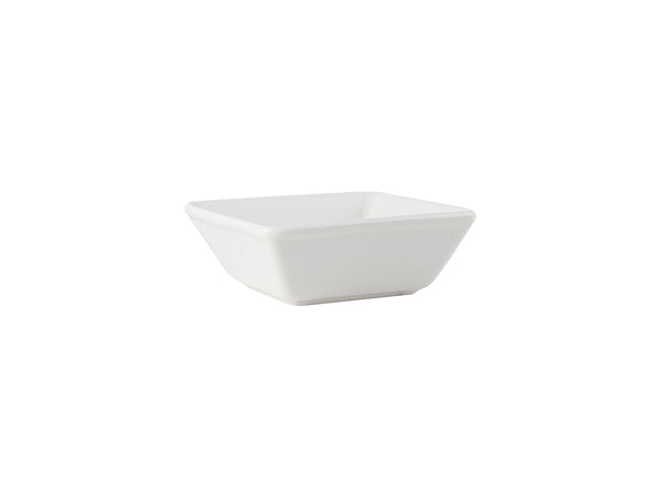 Tuxton Square Square Bowl 5 ⅛" Napa Pearl white