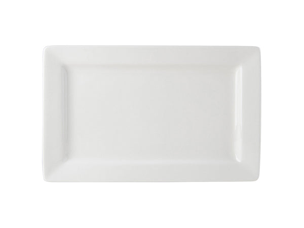 Tuxton Rectangle Plate 11" x 7" Napa Pearl White