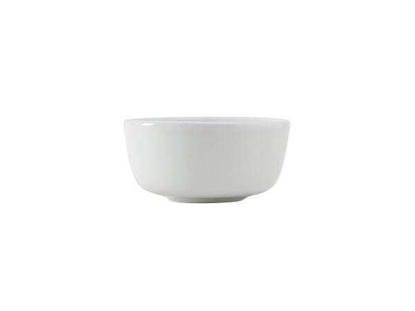 Tuxton Round Jung Bowl 4 ⅜" x 2 ⅛" Alaska & Colorado Porcelain White