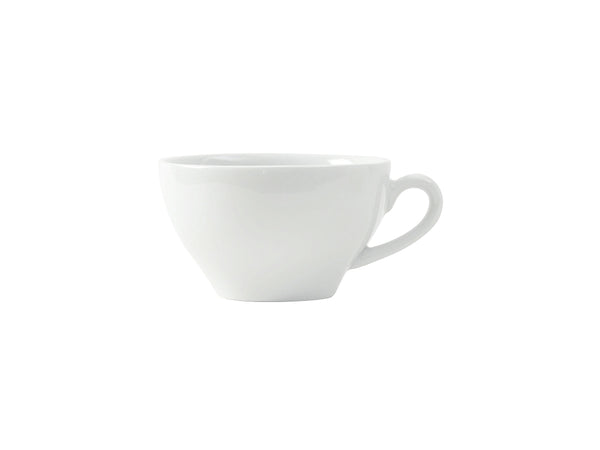Tuxton Euro Cup Mug 4 ¾" x 3 ⅞" x 2 ⅜" Alaska & Colorado Porcelain White_0