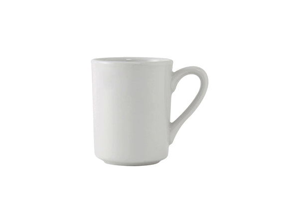 Tuxton Brea Mug 4 ¼" x 3" x 3 ¾" Alaska & Colorado Porcelain White_0