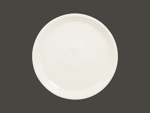 ROUND DEEP PLATTER - AMAZE, 11.4"D, IVORIS_1