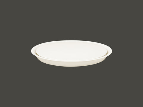 ROUND DEEP PLATTER - AMAZE, 11.4"D, IVORIS_2