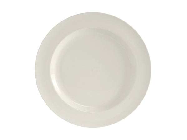 Tuxton Round Plate 9" Modena Pearl White