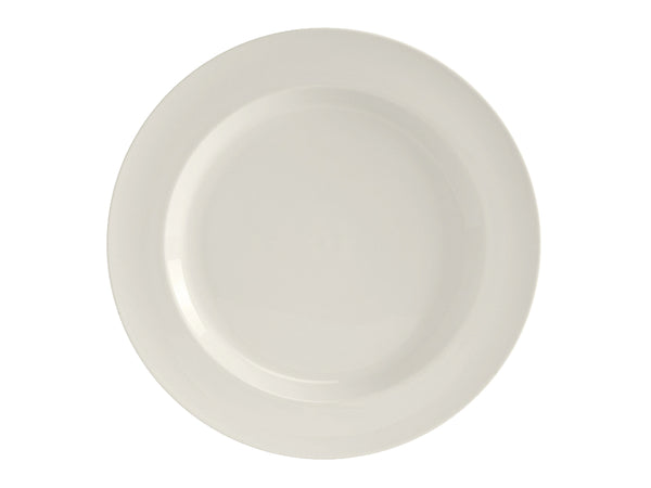 Tuxton Round Plate 10"  Modena Pearl White