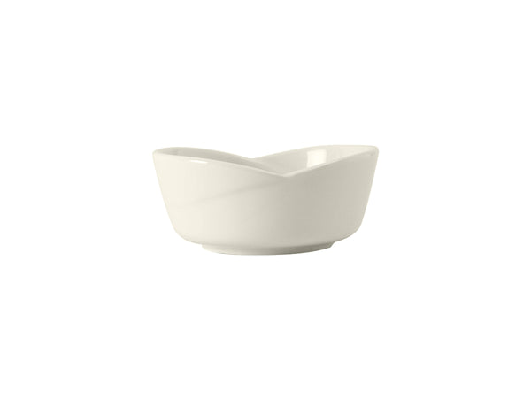 Tuxton Stackable Bowl (Fits AMU-561) Stacking Bowl 5" x 4 ¾" x 2 ¼" AlumaTux Pearl White