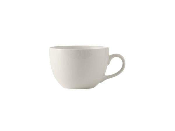 Tuxton Round Cup Mug 5 ⅛" x 4" x 2 ¾" Modena Pearl White_0