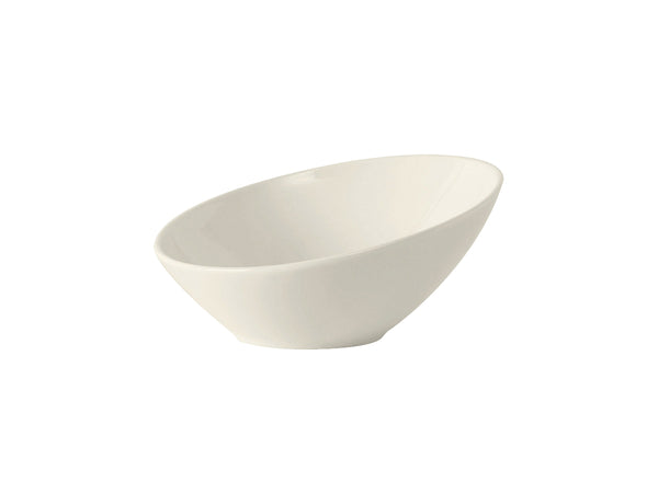 Tuxton Slant Bowl 7 ⅛" x 7" x 3 ⅜" AlumaTux Pearl White_0