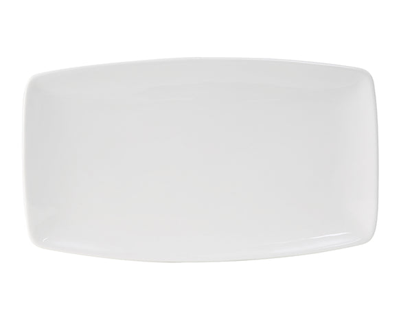 Tuxton Rectangle Platter 12" x 7" Specialty Items Pearl White_0