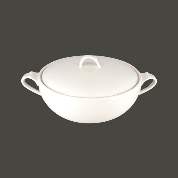 SOUP TUREEN & LID, 10.25"D, 84.55 OZ, IVORIS